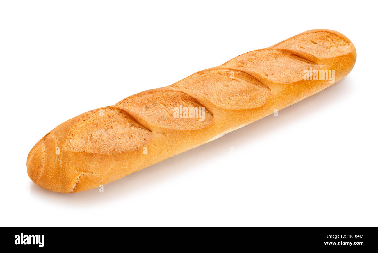 Baguette Pfad isoliert Stockfoto Baguette Pfad isoliert Stockfoto