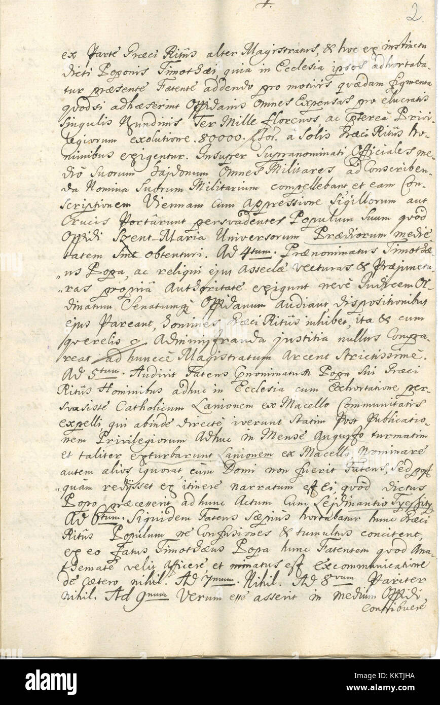 Diese Referenz bezieht sich auf ein bestimmtes Folio, Fol. 2 A in einer historischen Handschrift oder einem historischen Dokument, gekennzeichnet durch die Notation F 179 I 22. Es ist Teil einer größeren Sammlung und bietet Einblick in die Dokumentation historischer Aufzeichnungen. Stockfoto