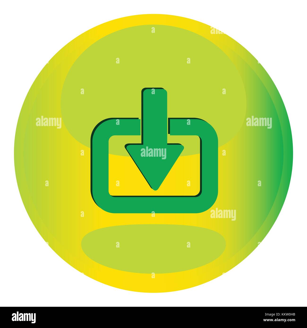 Medien-Tasten Stockfoto