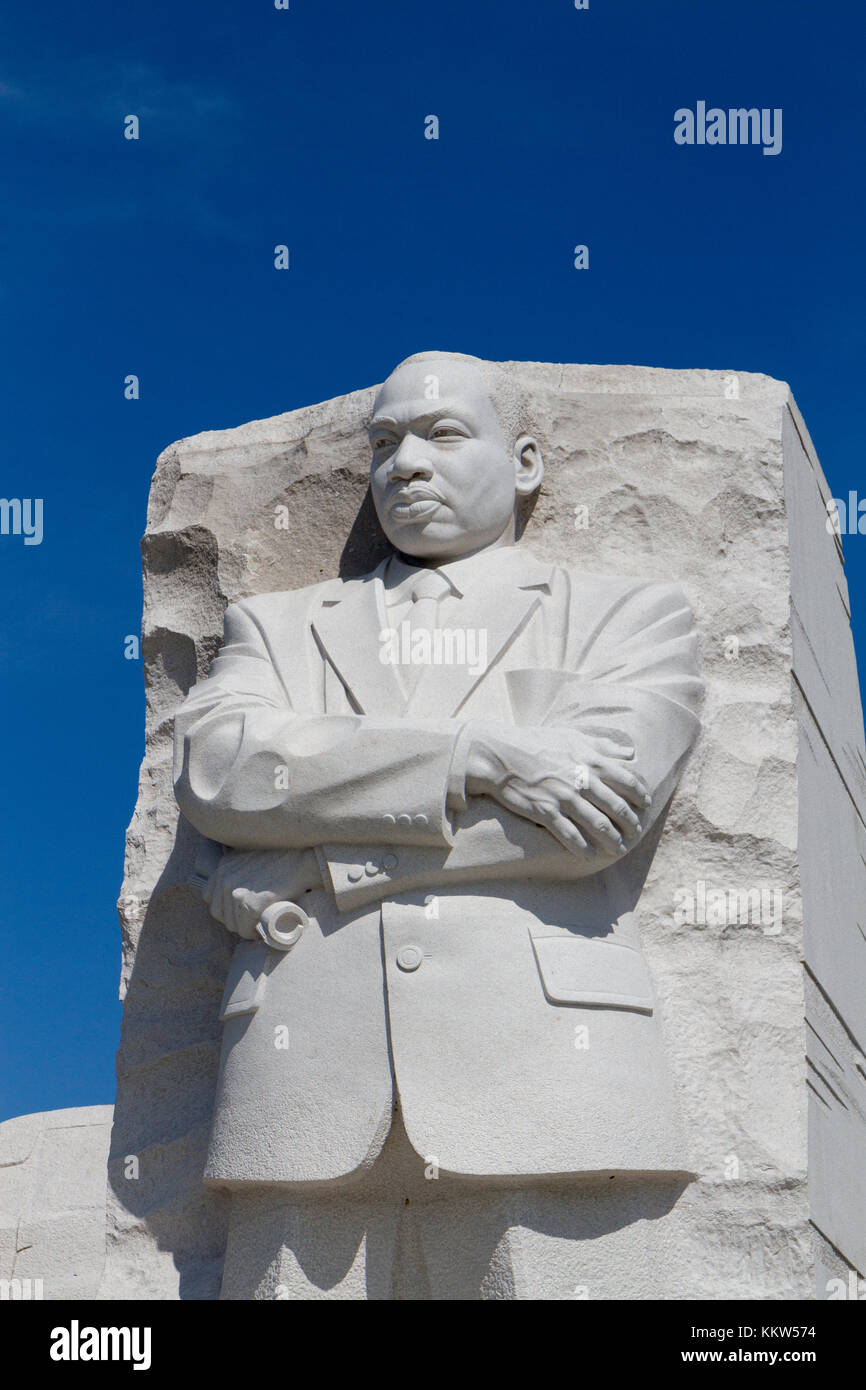 Das Martin Luther King Jr. Memorial, die Independence Avenue 1964, S.W., Washington DC, USA. Stockfoto