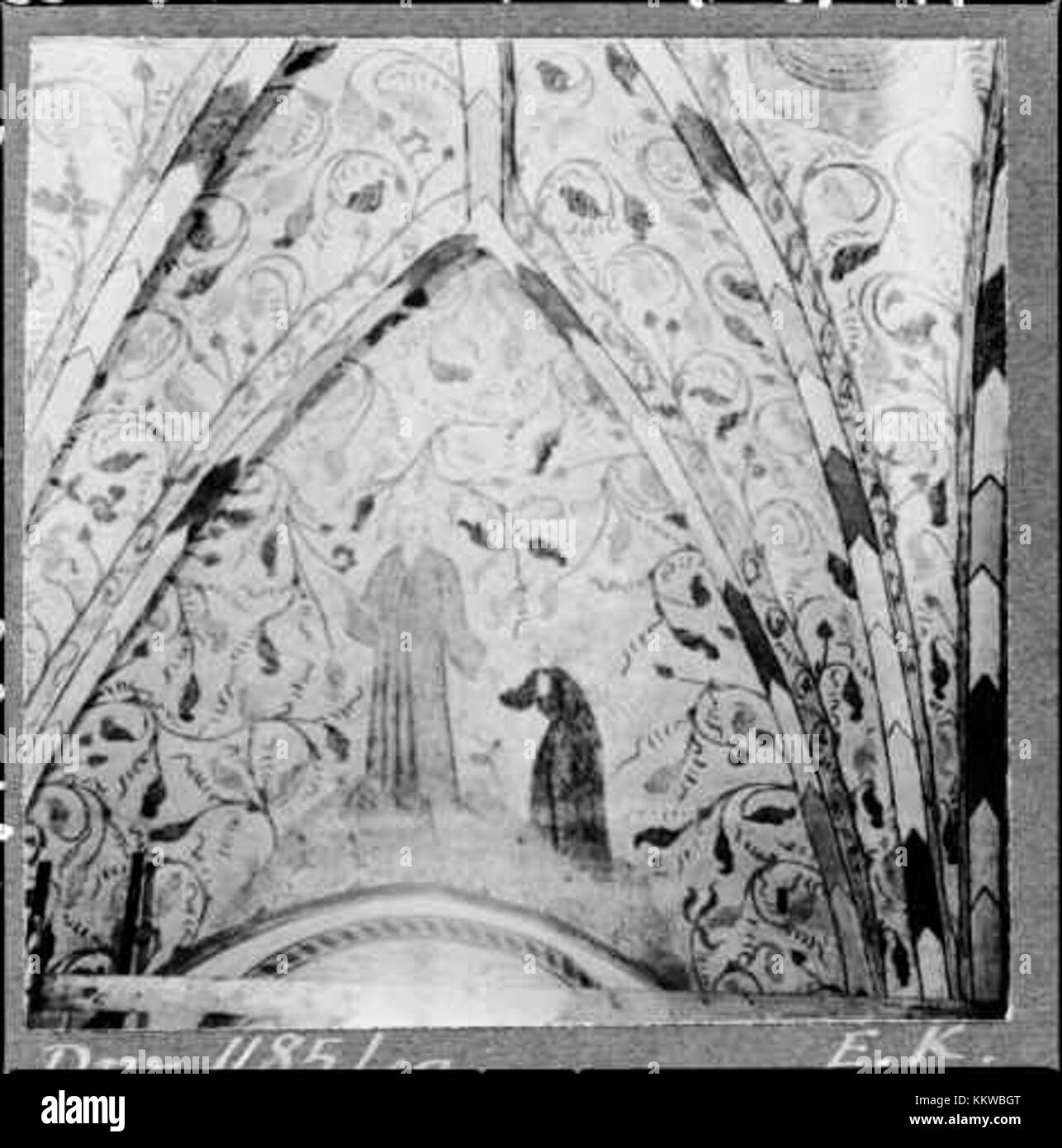 Die Funbo Church im schwedischen Uppsala County ist ein historisches ...