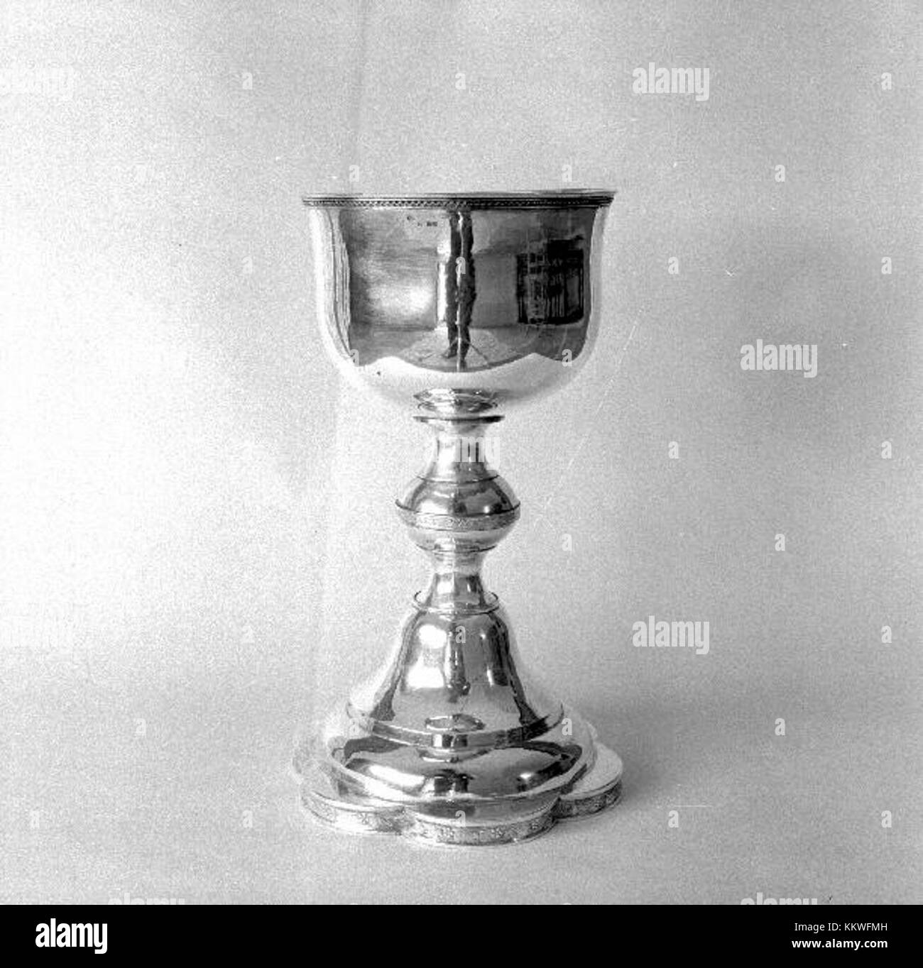 Foto der Anga-Kirche in Gotland, Schweden, dokumentiert durch das schwedische Nationaldenkmalamt. Stockfoto