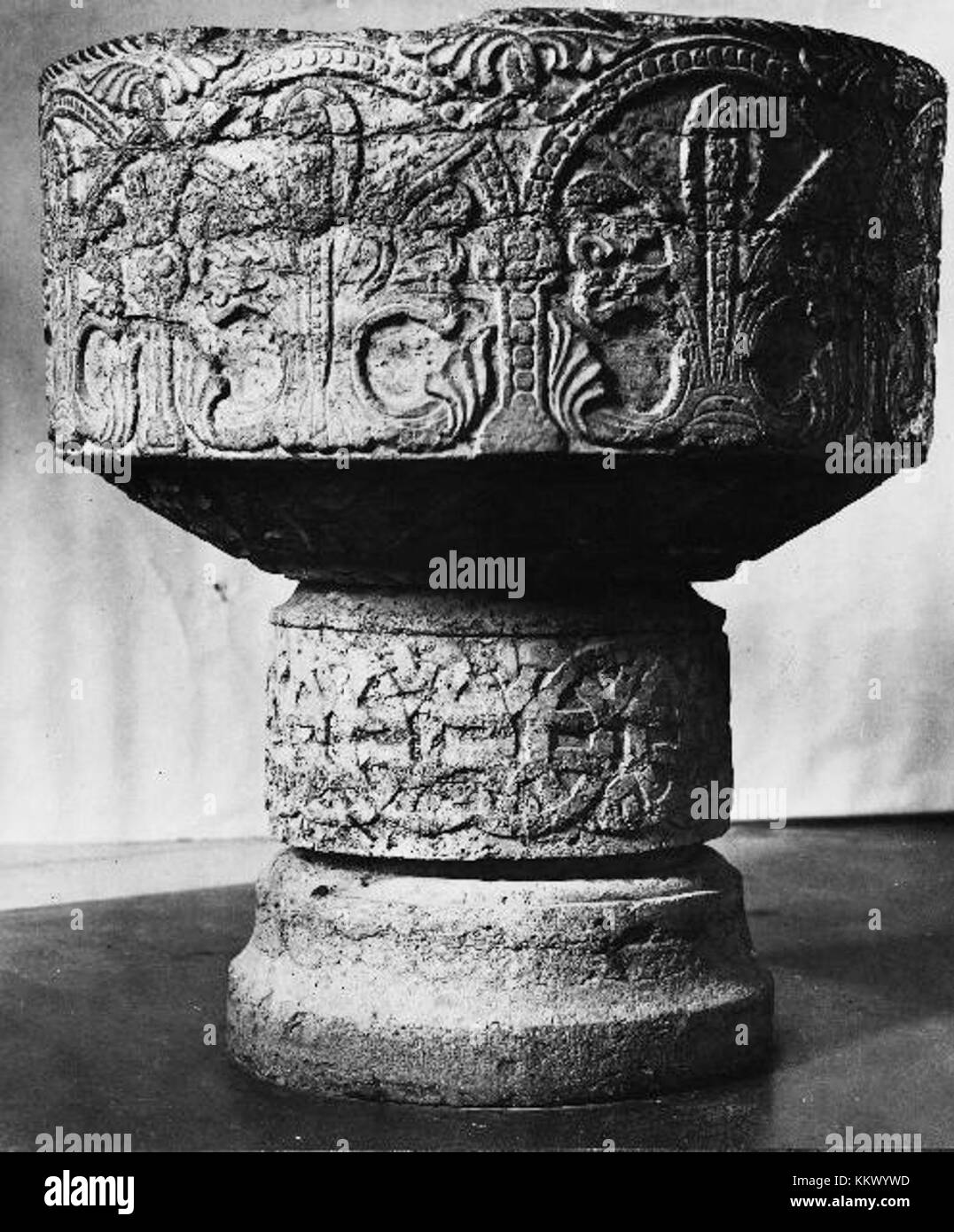 Dalstorps Kyrka ist eine schwedische Kirche, die vom schwedischen Nationaldenkmalamt anerkannt wurde und für ihren historischen und architektonischen Wert in der Region bekannt ist. Stockfoto