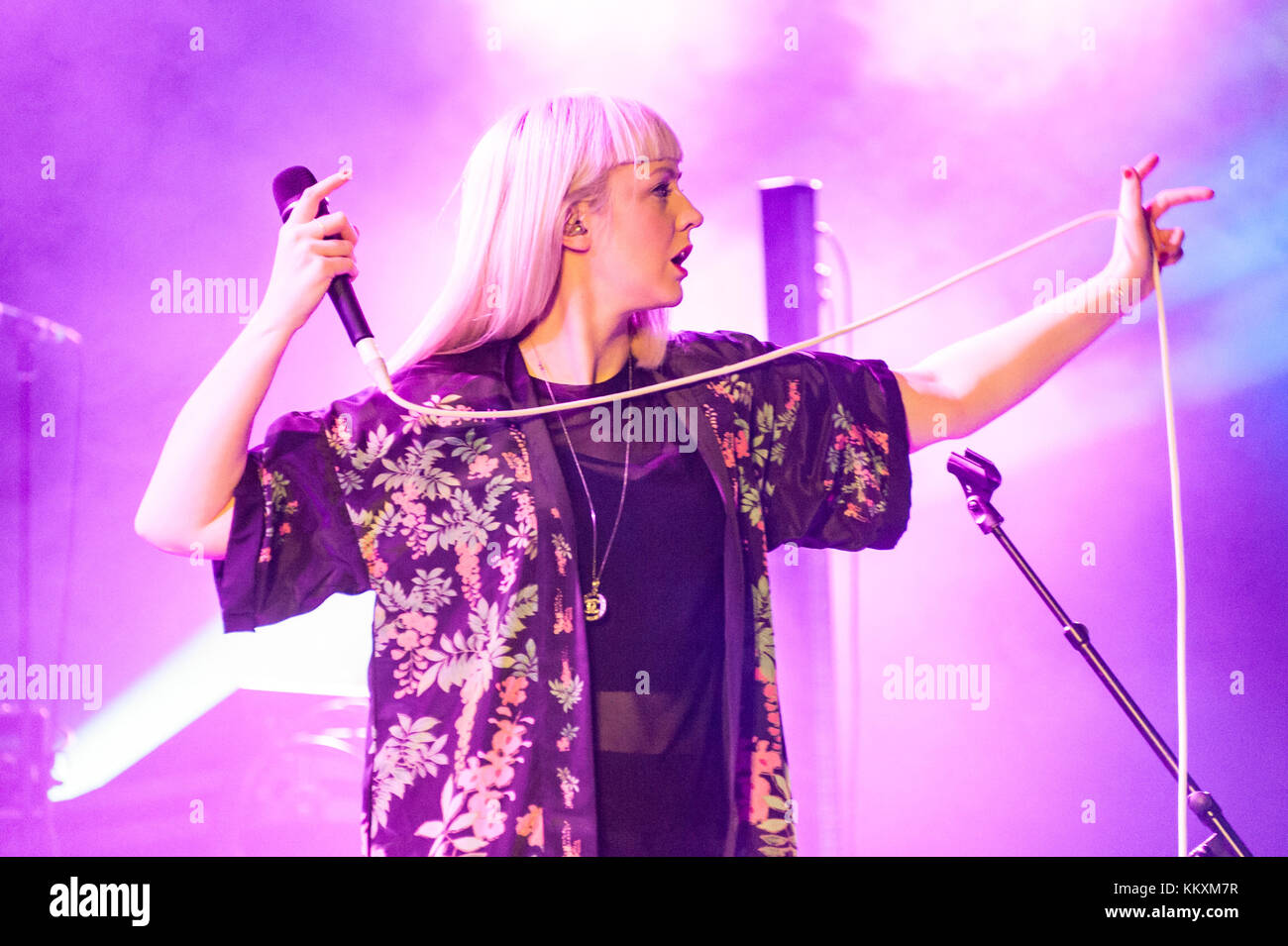 Bognor Regis, Großbritannien. Dezember 2017. Avec Sans spielt Electric Dreams Festival. Quelle: Ken Harrison/Alamy Live News Stockfoto