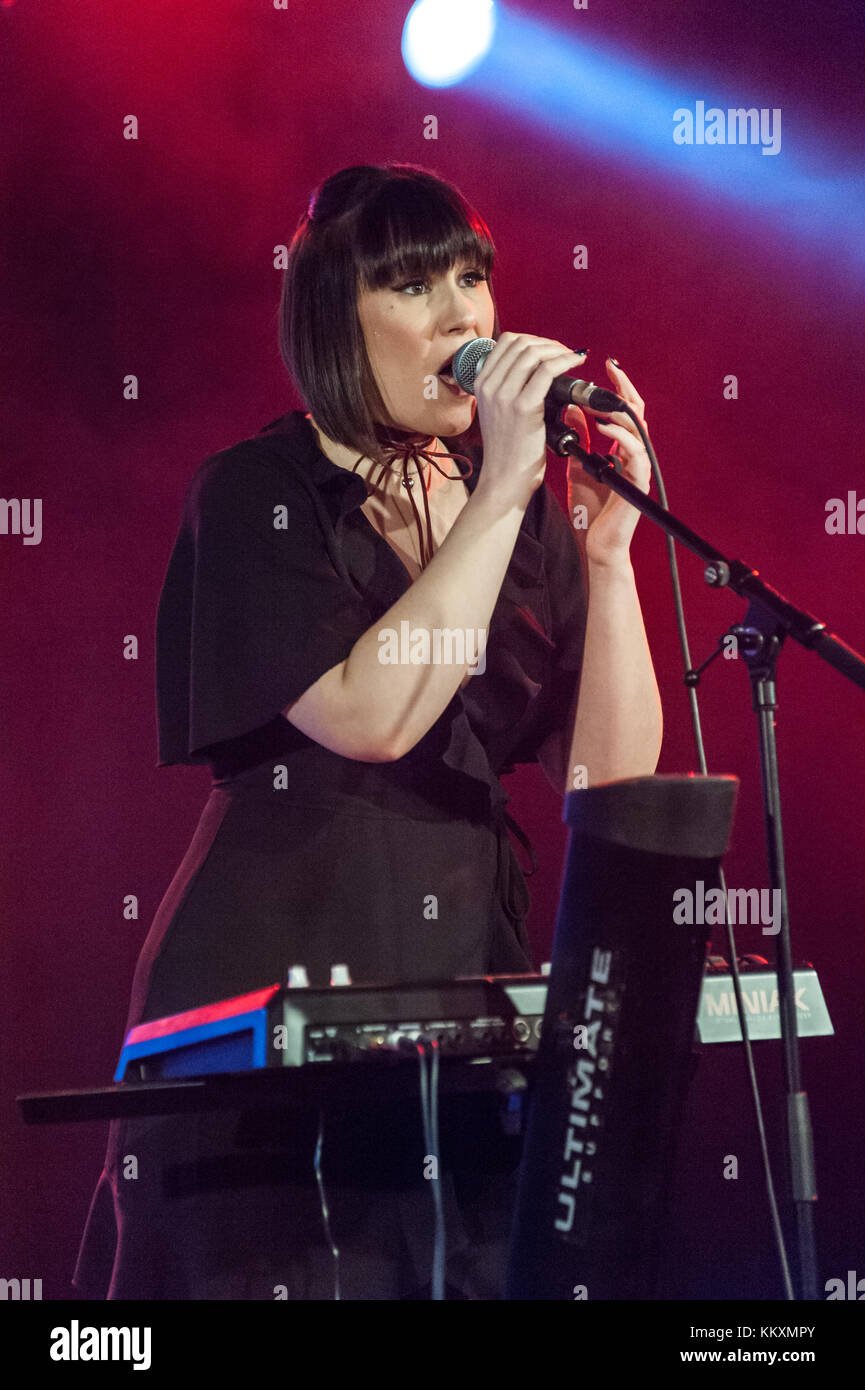 Bognor Regis, Großbritannien. Dezember 2017. Future Perfect Play Electric Dreams Festival. Quelle: Ken Harrison/Alamy Live News Stockfoto