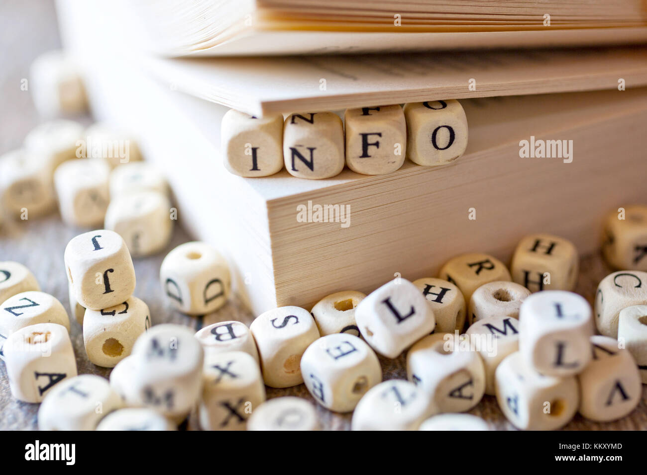 Česká literatura - knihy a vzdělání - informace a znalosti Stockfoto