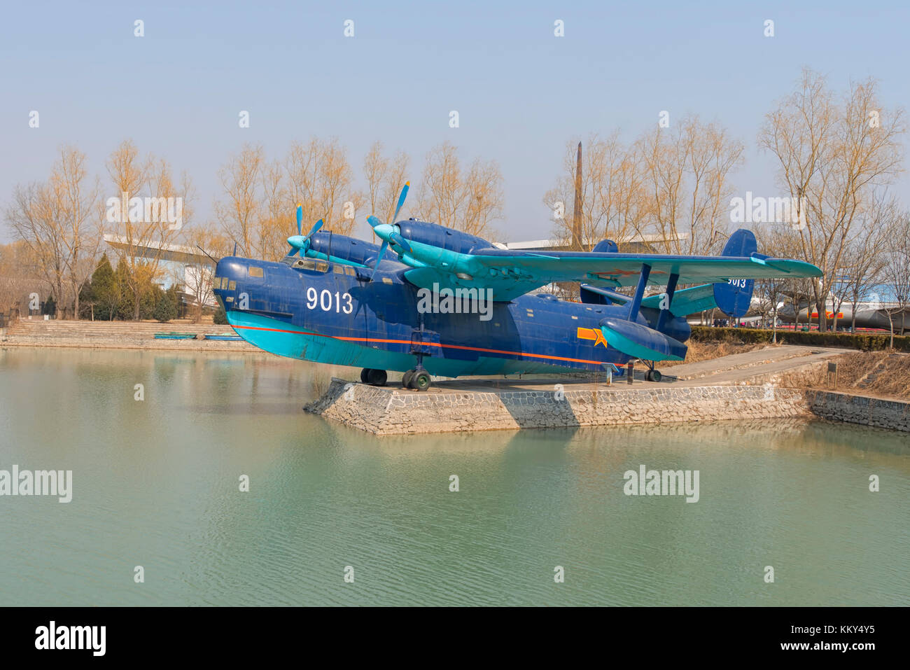 Beriev-6 bei Aviation Museum in Peking, China. Stockfoto