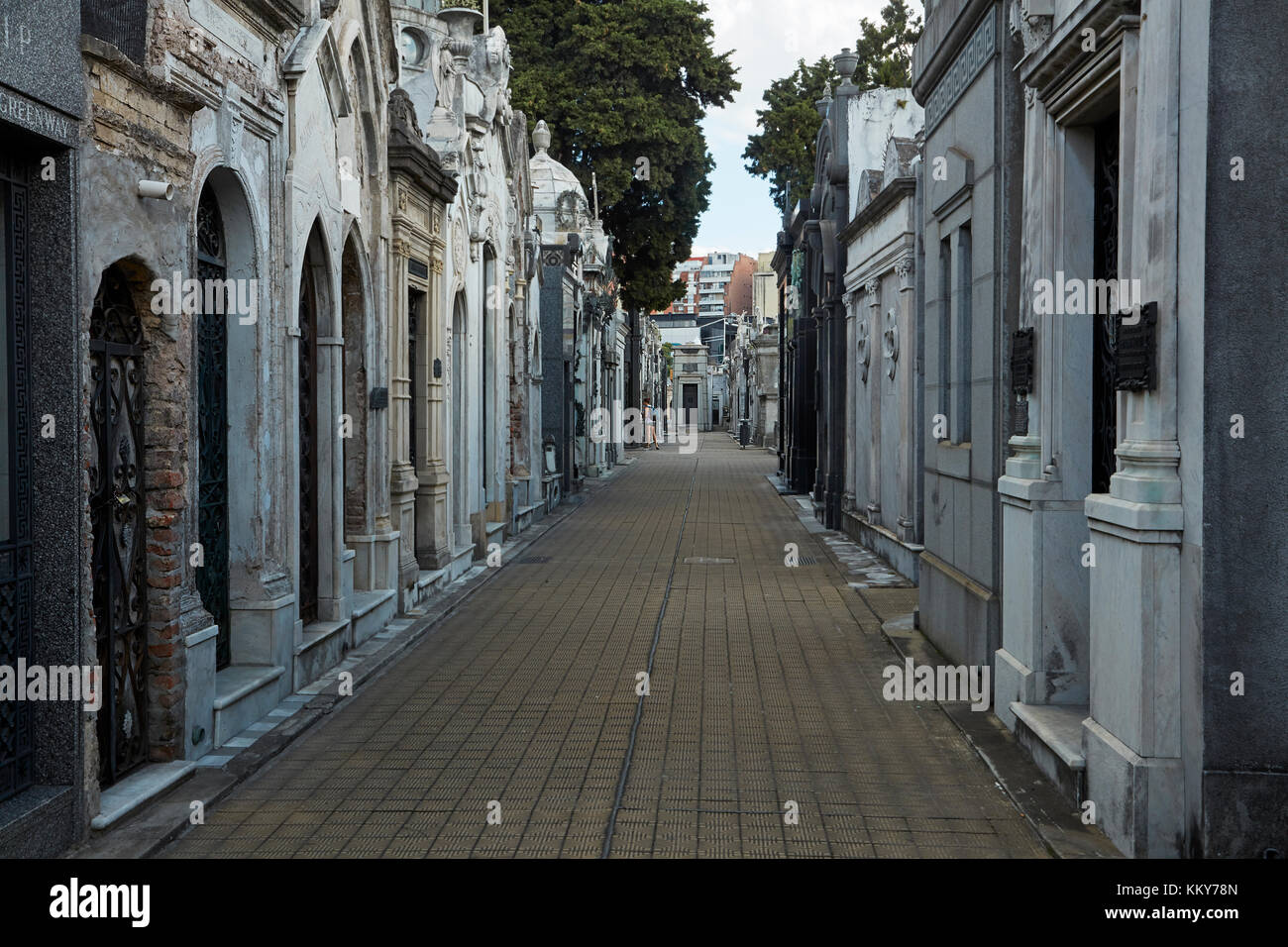 Friedhof von Recoleta, Recoleta, Buenos Aires, Argentinien, Südamerika Stockfoto