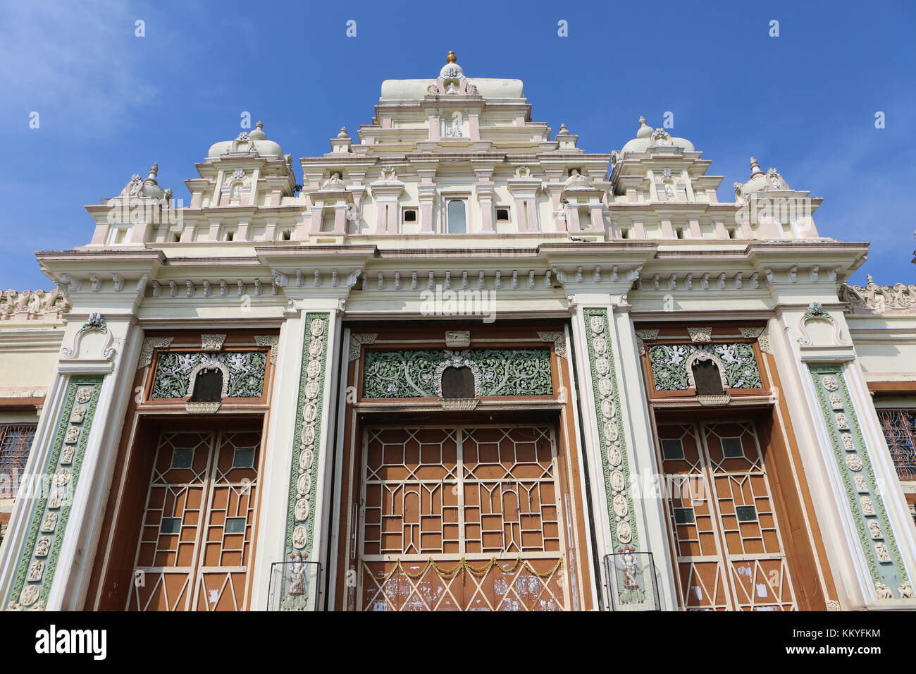 Jaganmohan Palast in Mysore Stockfoto