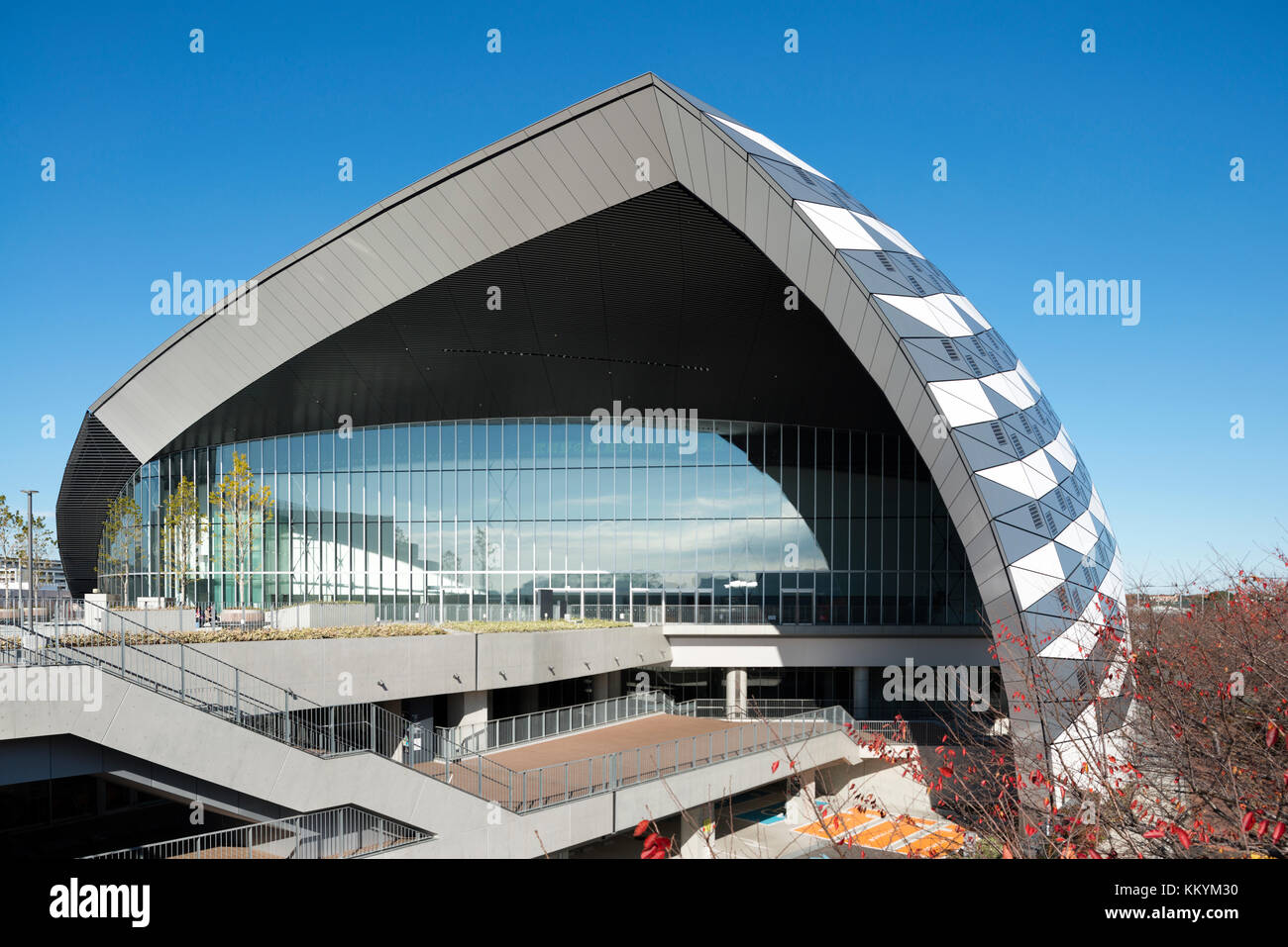 Musashino Wald Sport Plaza, Chofu-shi, Tokyo, Japan Stockfoto