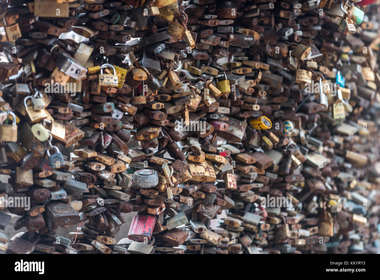 Der Locks Fountain in Montevideo, Uruguay Stockfoto Der Locks Fountain in Montevideo, Uruguay Stockfoto