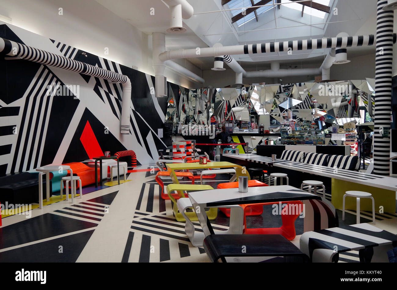 Biennale in Venedig Café, Designer Thomas Rehberger, 2009, ausgezeichnet mit goldenen Löwen 53rd International Art exhibition La Biennale di Venezia, Stockfoto