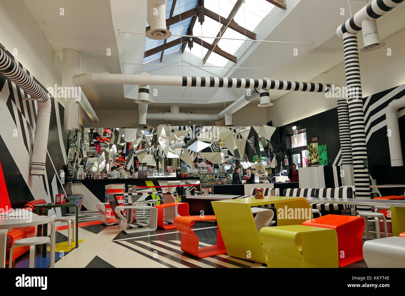 Biennale in Venedig Café, Designer Thomas Rehberger, 2009, ausgezeichnet mit goldenen Löwen 53rd International Art exhibition La Biennale di Venezia, Stockfoto