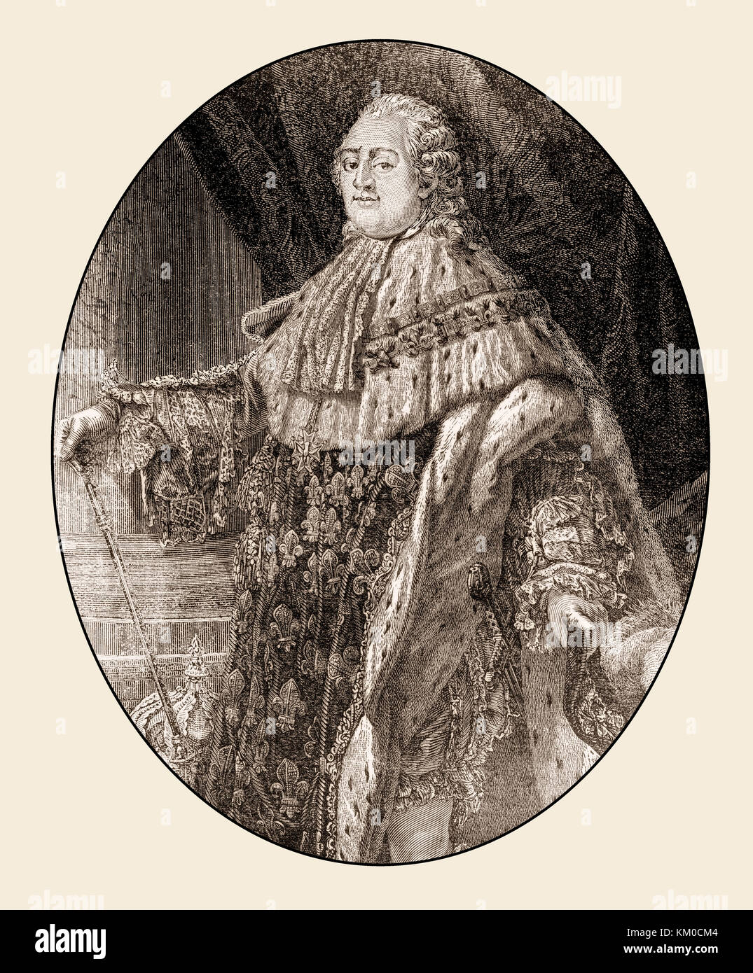 Ludwig XVI., König von Frankreich Stockfoto