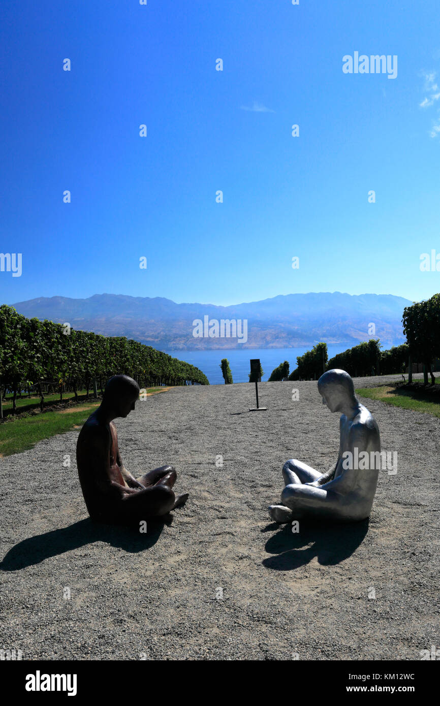 Die Mission Hill Winery, West Kelowna, Okanagan Valley, British Columbia, Kanada Stockfoto