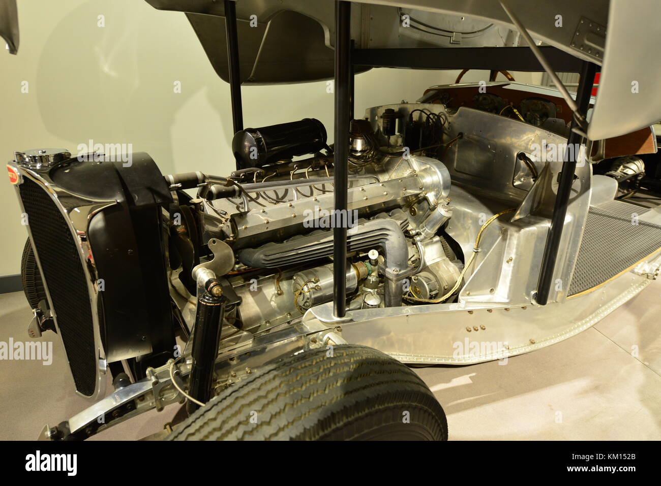 Eine performance American Motor Stockfoto