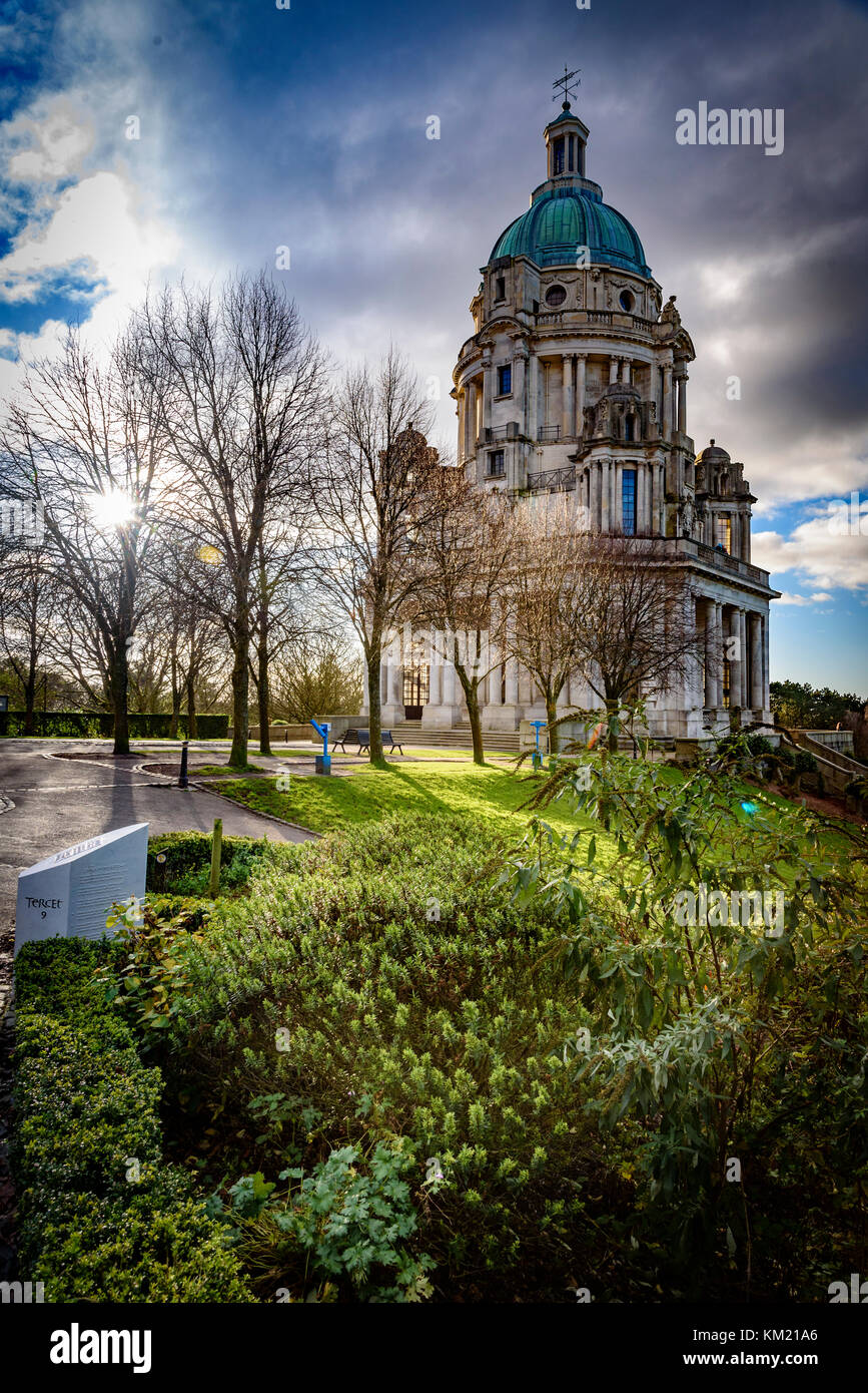 Die Ashton Memorial in der Williamson park Lancaster. Stockfoto