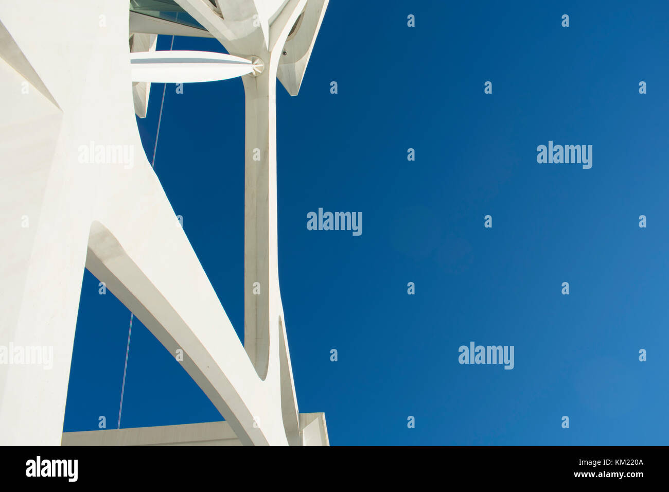 Architektur in Valencia, Spanien. Stockfoto