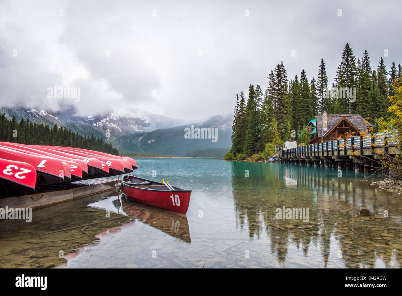 Schönen Kanadischen Rocky Mountains im Banff National Park Stockfoto