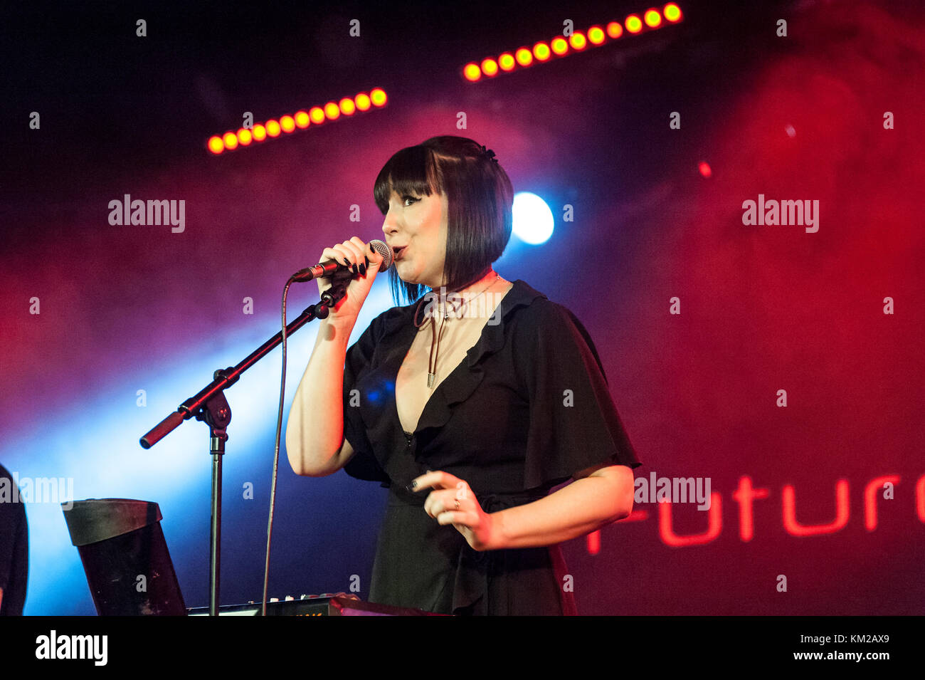 Bognor Regis, Großbritannien. 2. Dez, 2017. future perfect play Electric Dreams Festival. Credit: Ken Harrison/alamy leben Nachrichten Stockfoto
