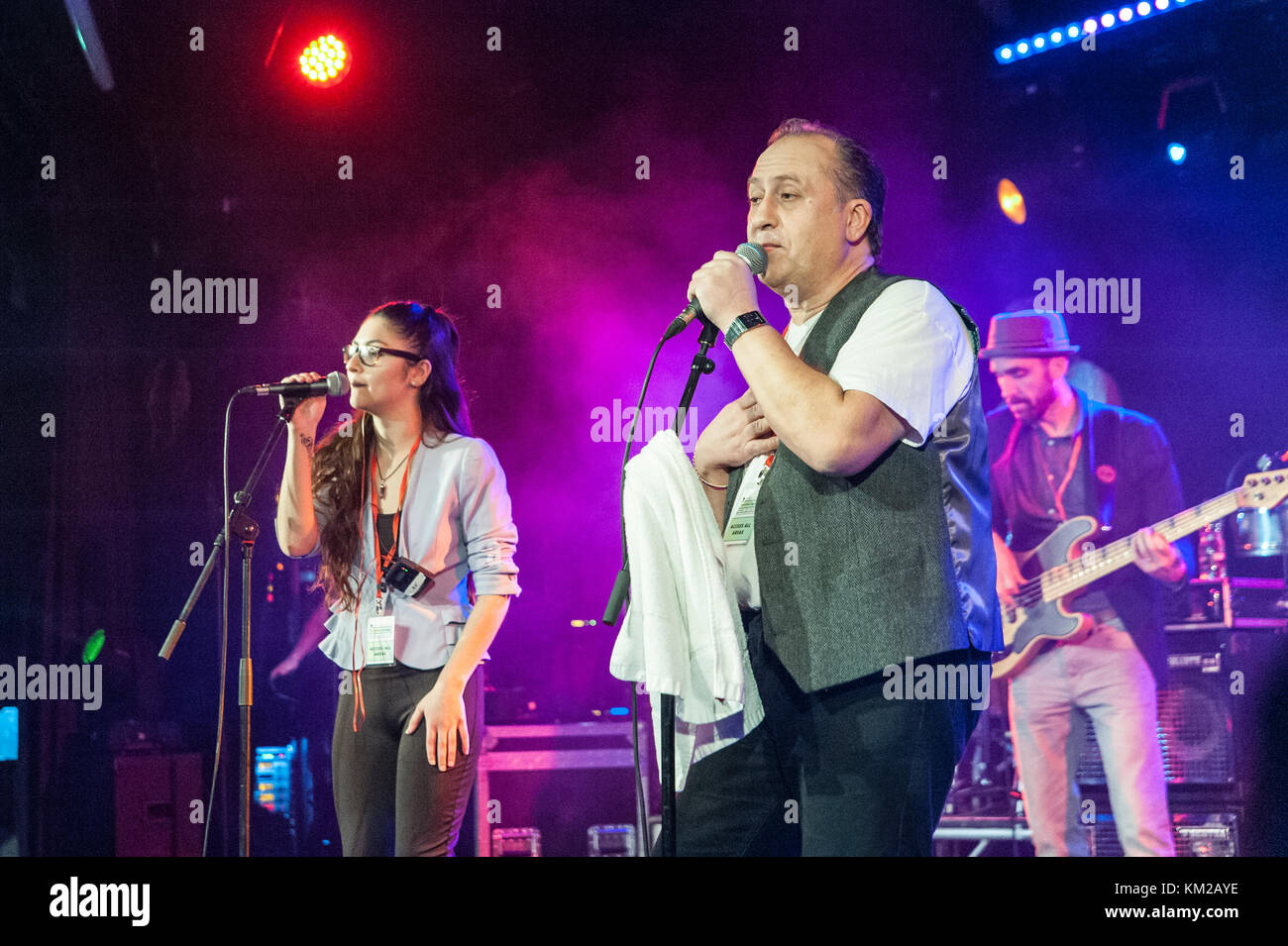 Bognor Regis, Großbritannien. Dezember 2017. Modernes romantisches Spiel Electric Dreams Festival. Quelle: Ken Harrison/Alamy Live News Stockfoto