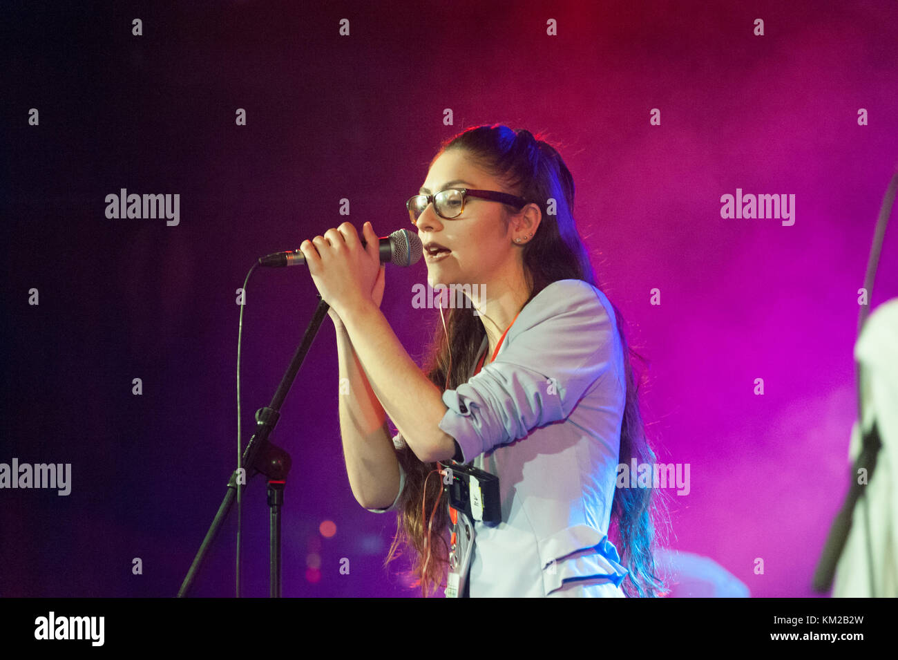 Bognor Regis, Großbritannien. 2. Dez, 2017. moderne Romantik spielen Electric Dreams Festival. Credit: Ken Harrison/alamy leben Nachrichten Stockfoto