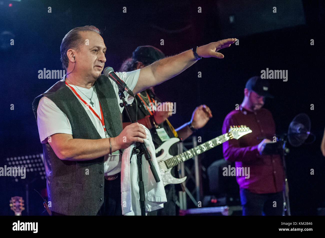 Bognor Regis, Großbritannien. 2. Dez, 2017. moderne Romantik spielen Electric Dreams Festival. Credit: Ken Harrison/alamy leben Nachrichten Stockfoto