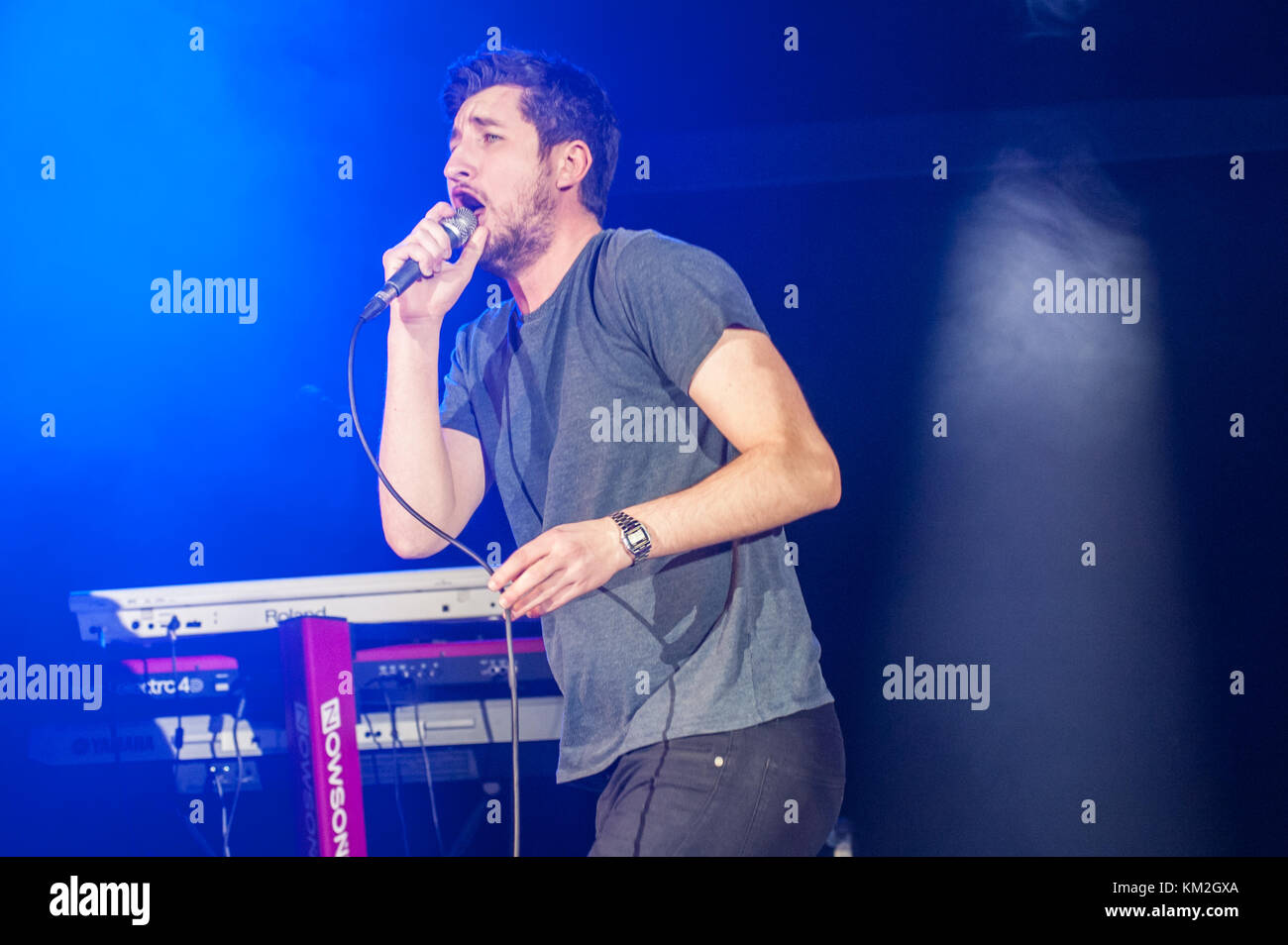 Bognor Regis, Großbritannien. Dezember 2017. April Towers spielen Electric Dreams Festival. Quelle: Ken Harrison/Alamy Live News Stockfoto