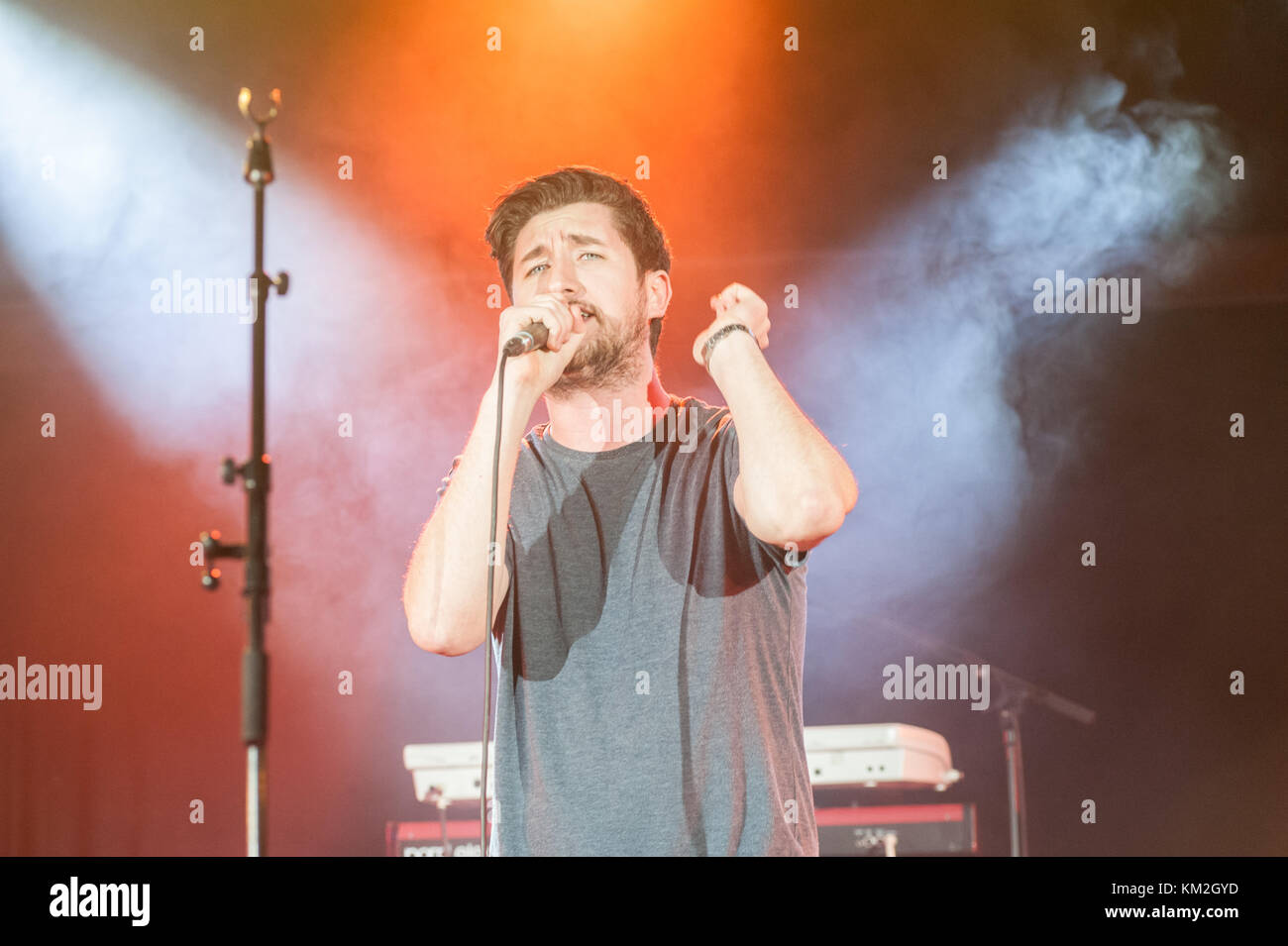 Bognor Regis, Großbritannien. Dezember 2017. April Towers spielen Electric Dreams Festival. Quelle: Ken Harrison/Alamy Live News Stockfoto
