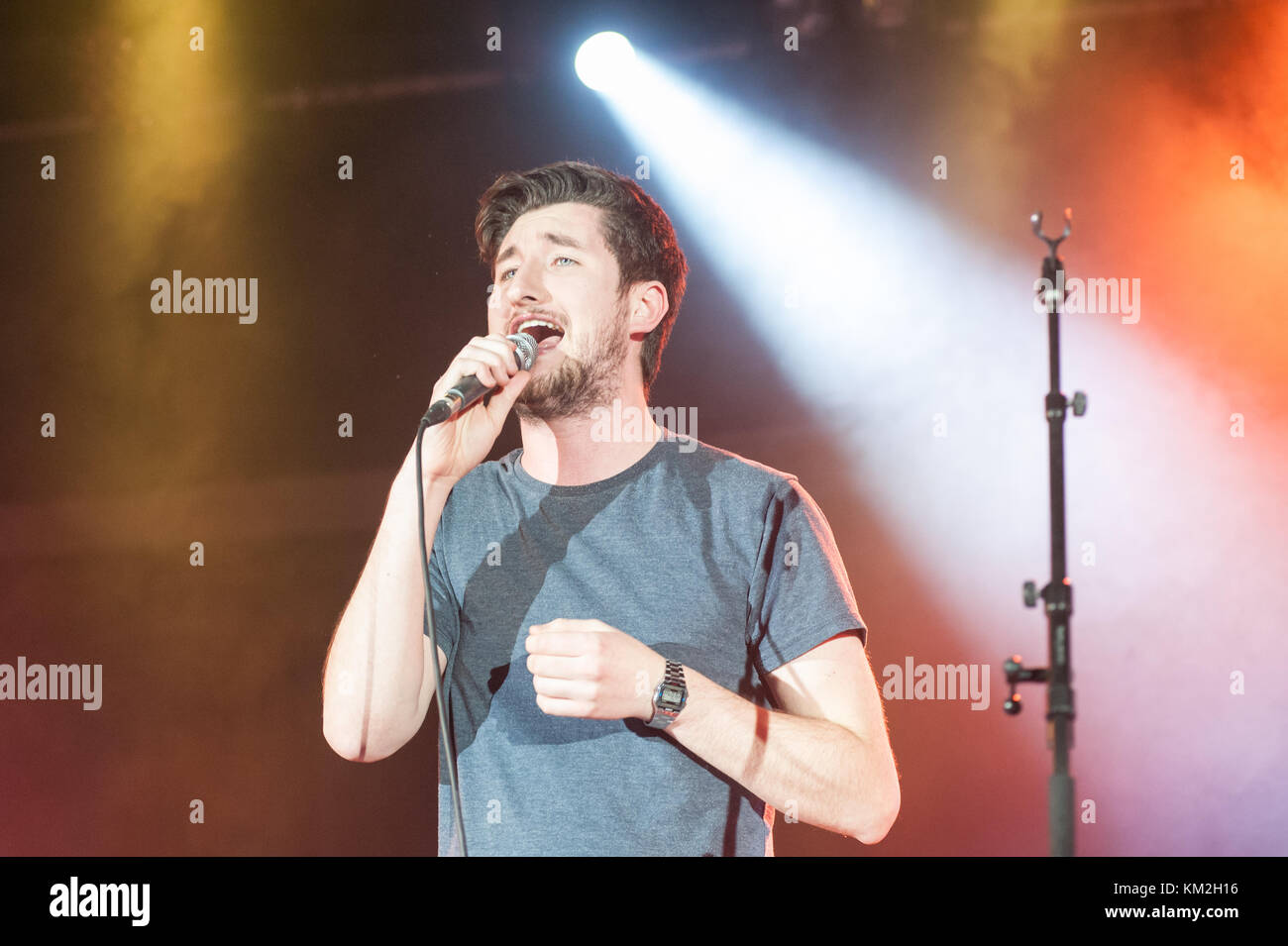 Bognor Regis, Großbritannien. Dezember 2017. April Towers spielen Electric Dreams Festival. Quelle: Ken Harrison/Alamy Live News Stockfoto