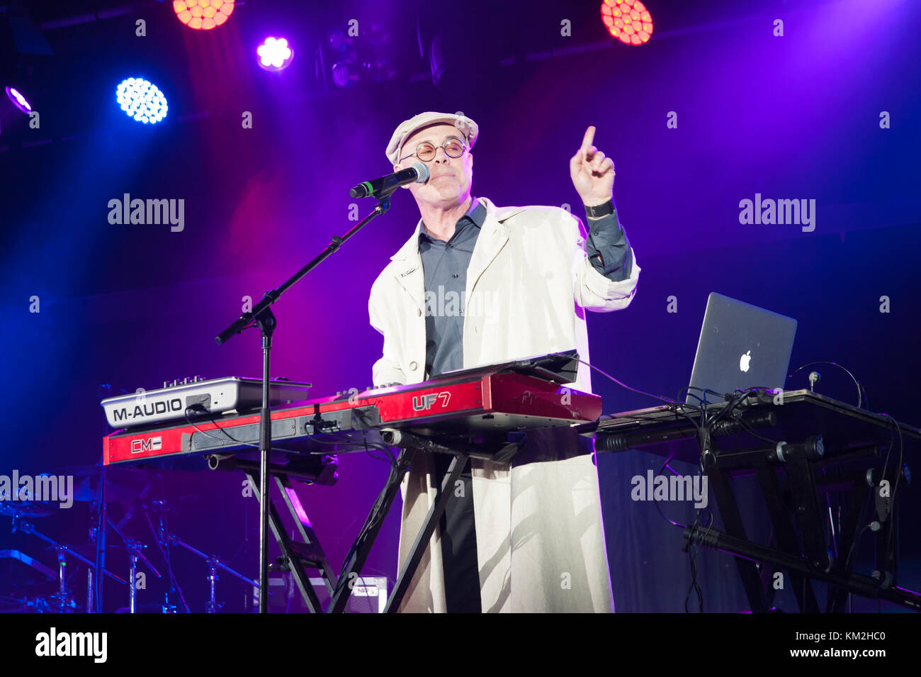 Bognor Regis, Großbritannien. Dezember 2017. Thomas Dolby schließt das Electric Dreams Festival. Quelle: Ken Harrison/Alamy Live News Stockfoto