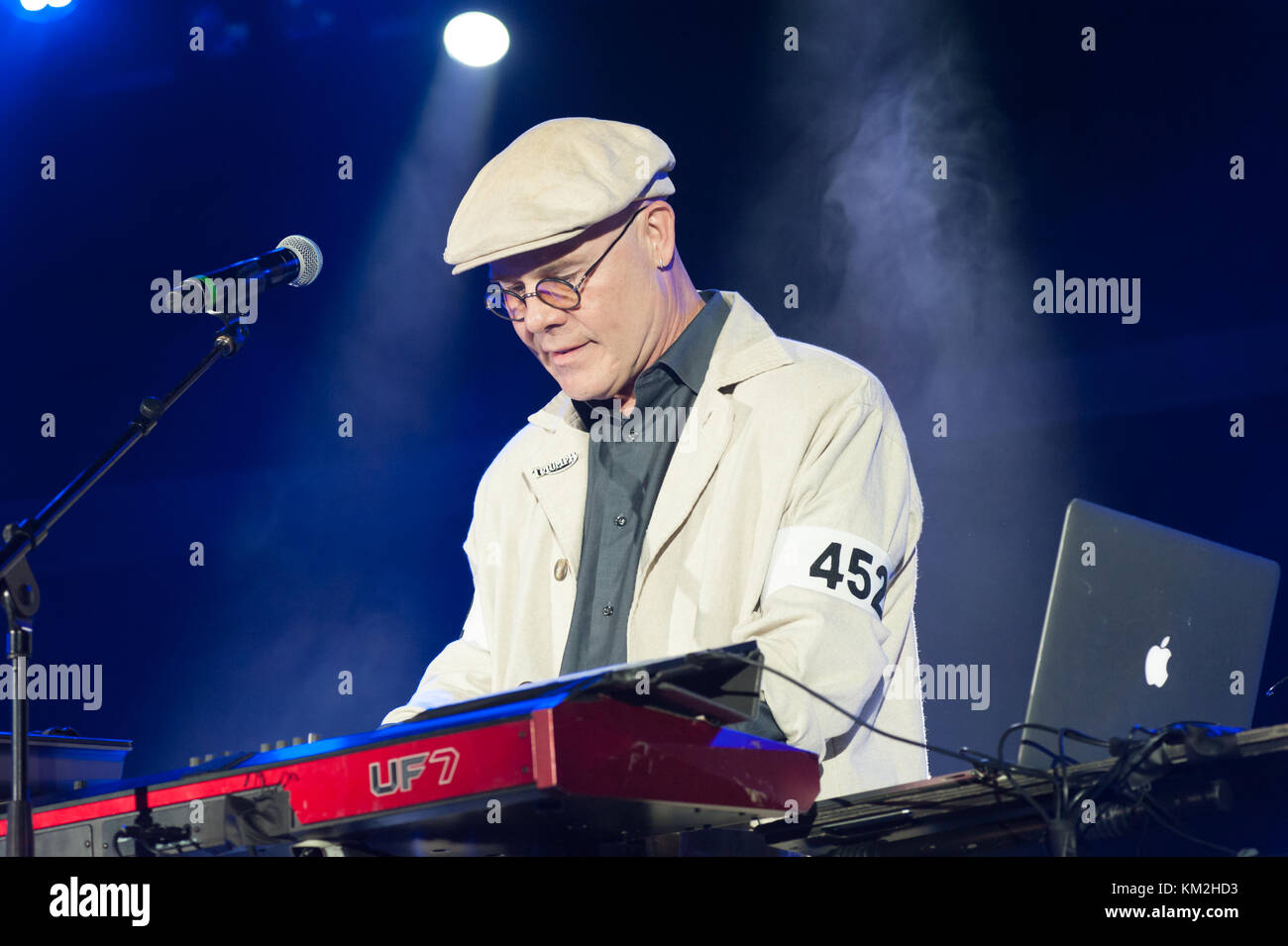 Bognor Regis, Großbritannien. 3 Dez, 2017. thomas Dolby schließt Electric Dreams Festival. Credit: Ken Harrison/alamy leben Nachrichten Stockfoto