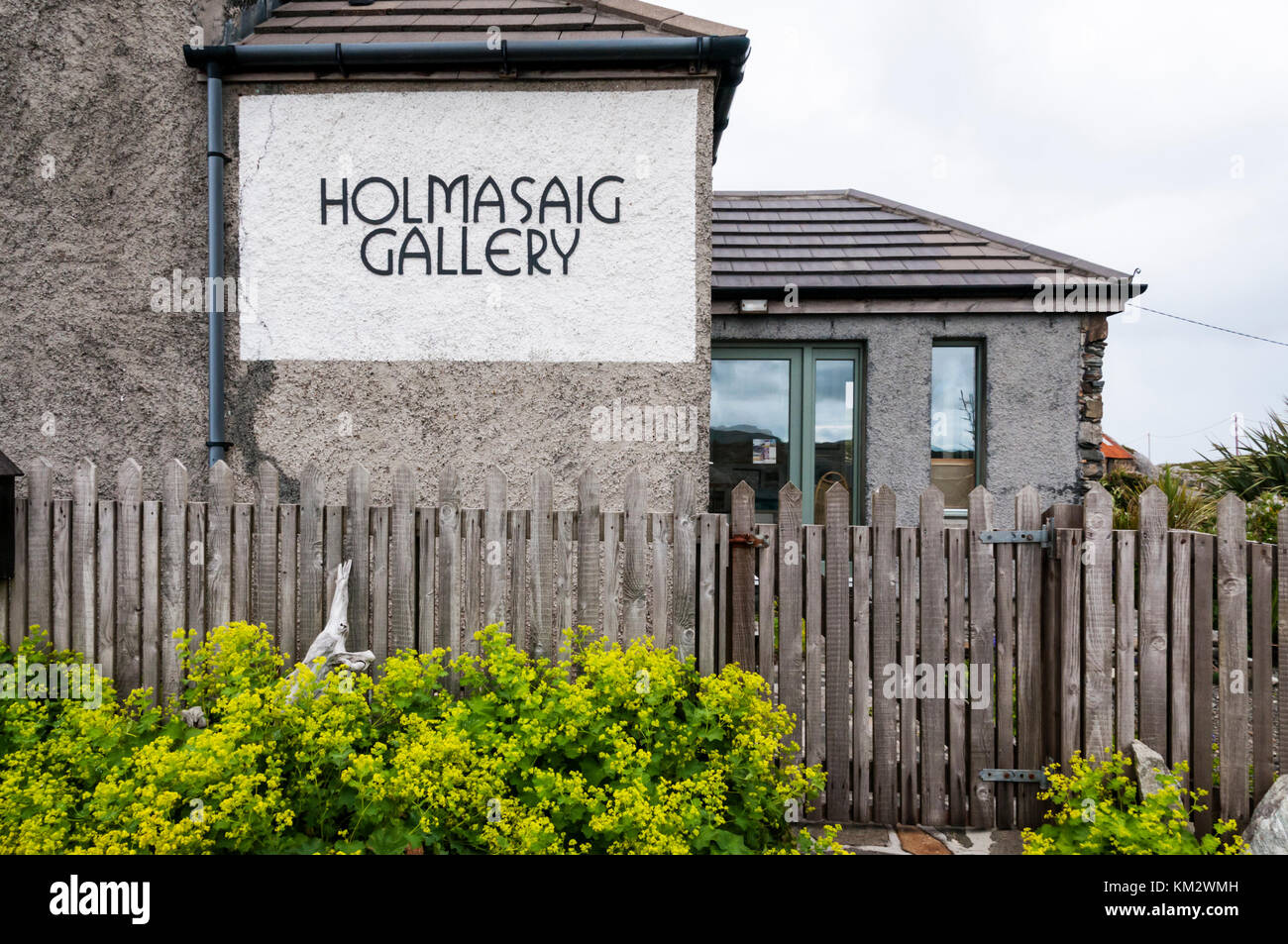 Holmasaig Galerie an quidinish auf der Isle of Harris, Äußere Hebriden Stockfoto
