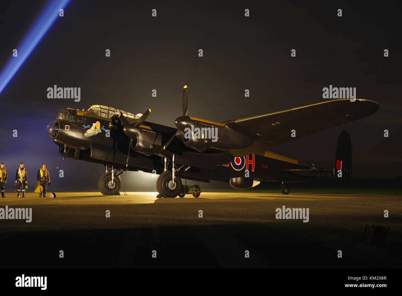 Avro Lancaster B VII, NX611 Just Jane in East Kirkby, Stockfoto