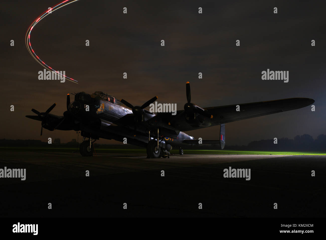 Avro Lancaster B VII, NX611 Just Jane in East Kirkby, Stockfoto