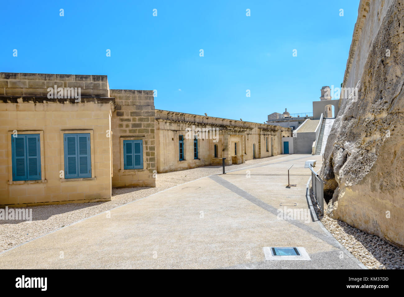 Fort St. Angelo Stockfoto