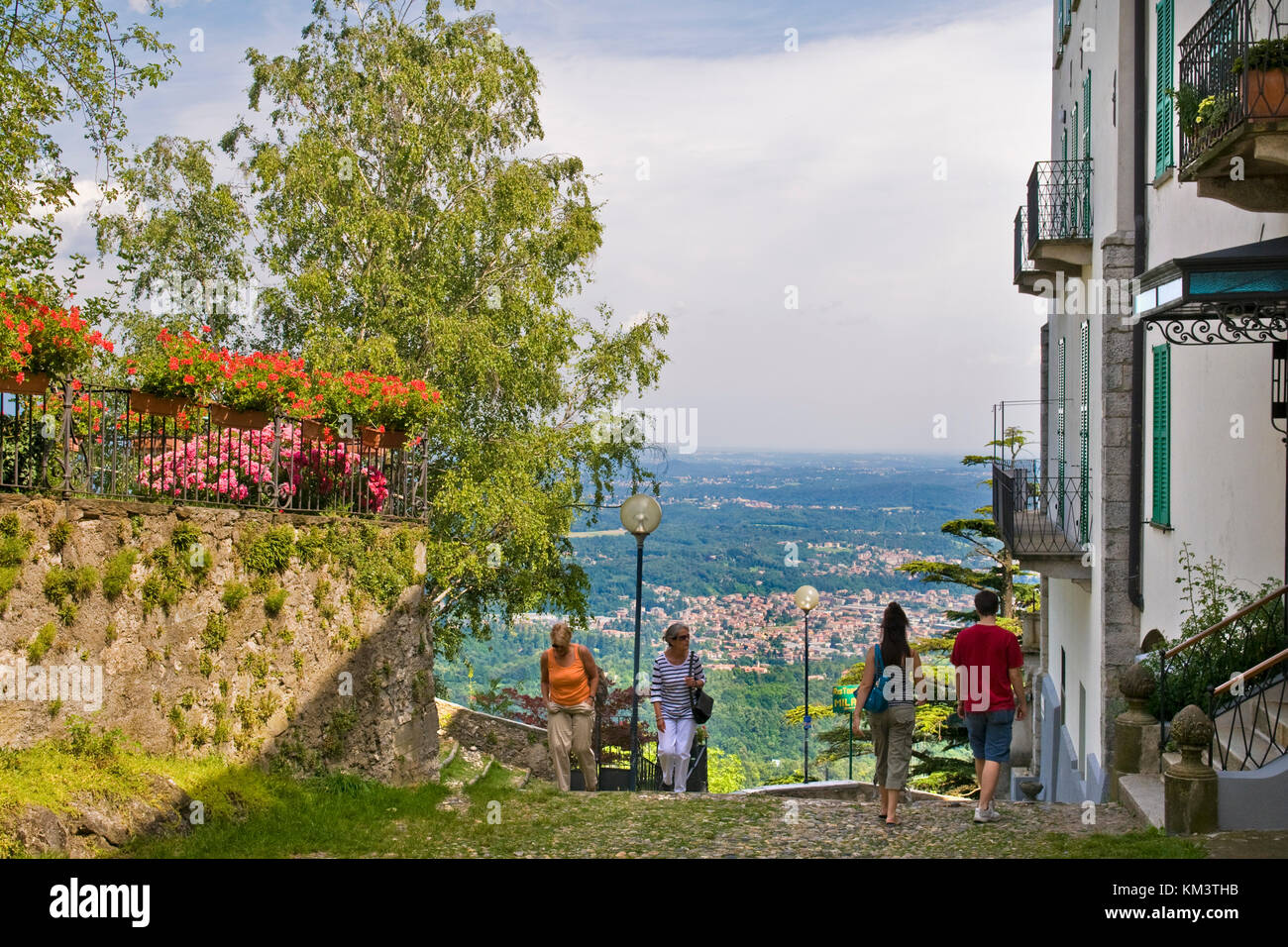 Sacro Monte bei Varese, Lombardei, Italien Stockfoto
