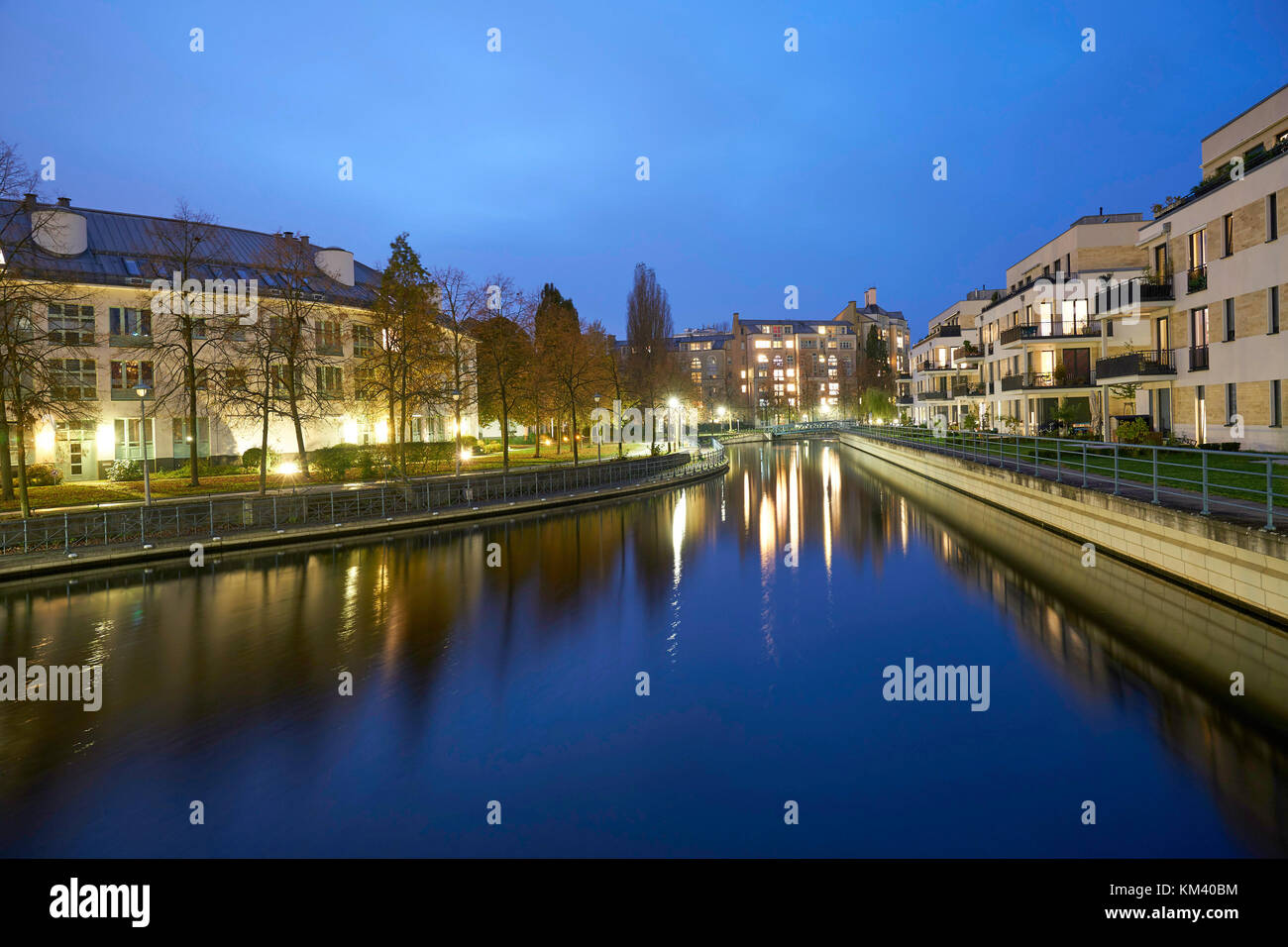 Berlin - Tegeler Hafen Stockfoto