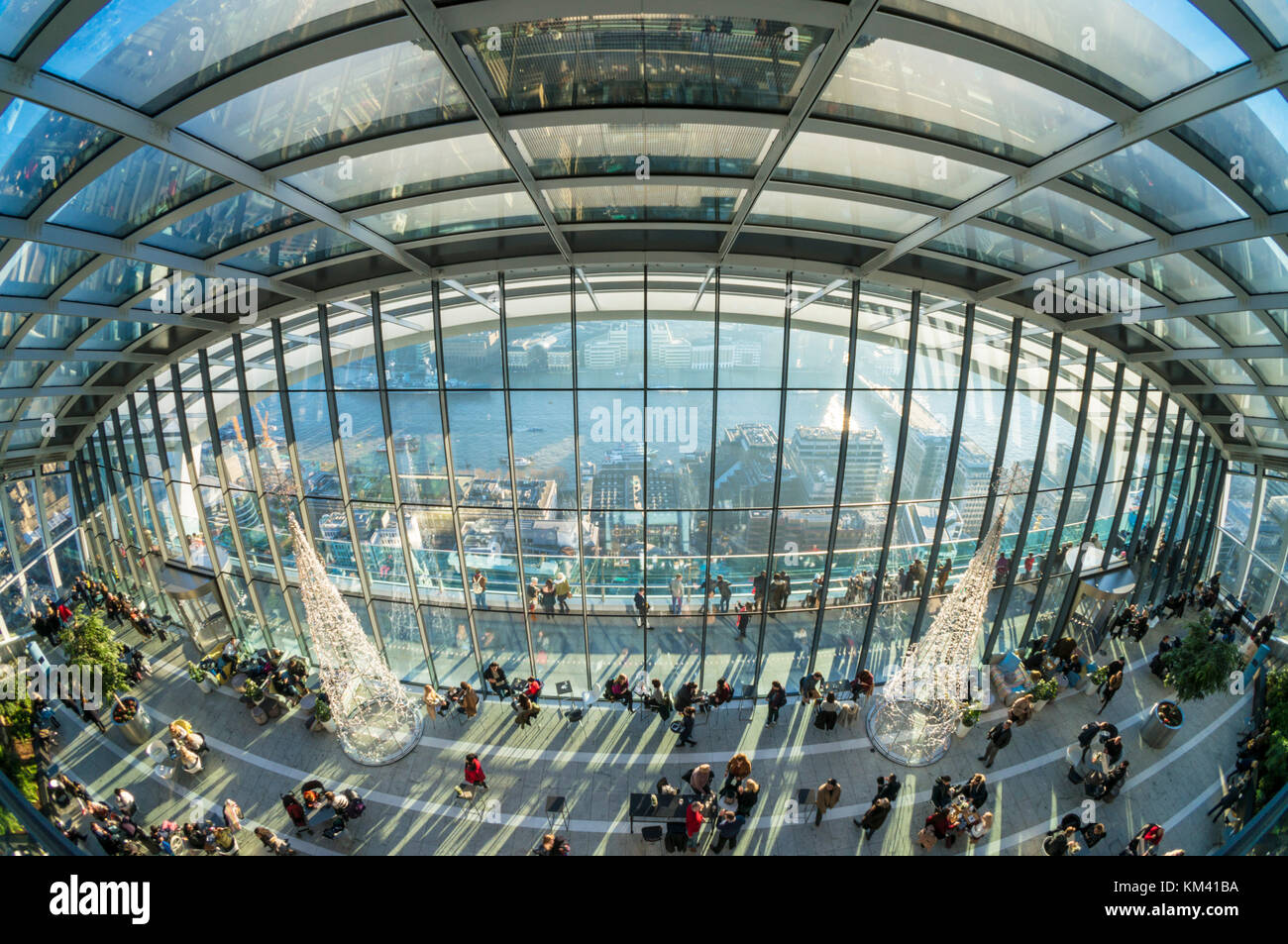 England London England London die Walkie talkie Gebäude Hochhaus oder 20 Fenchurch Street London England UK GB EU Europa Stockfoto