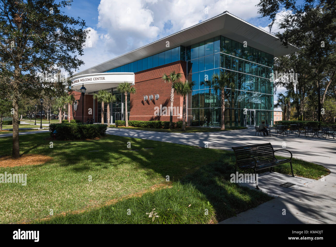 Marshall & Vera Lea Rinker Welcome Center Stetson University DeLand, Florida USA Stockfoto