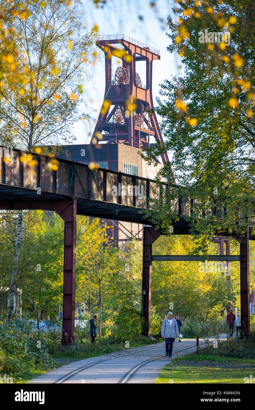 UNESCO-Weltkulturerbe Zeche Zollverein in Essen, Deutschland, Stockfoto