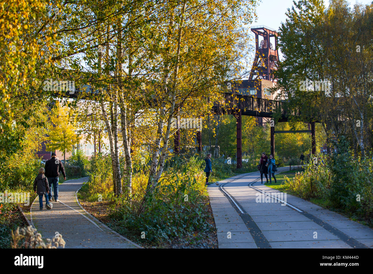 UNESCO-Weltkulturerbe Zeche Zollverein in Essen, Deutschland, Stockfoto