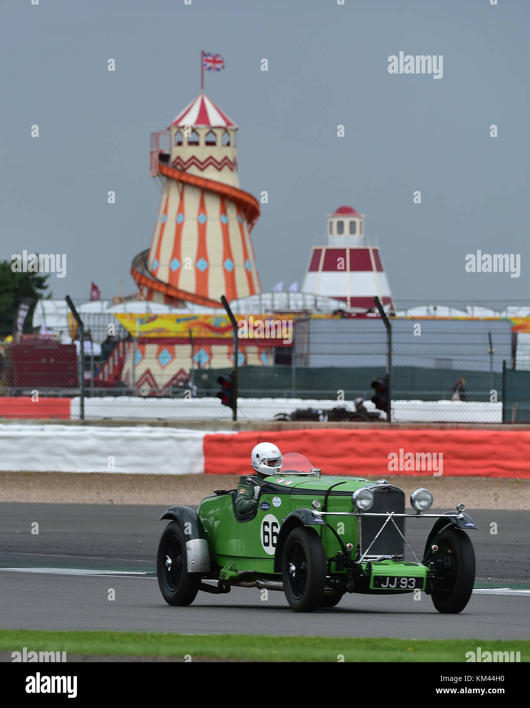 Michael Birke, Bill cleyndert, Talbot 75/105, kidston Trophäe, vor dem Krieg Sportwagen, Silverstone Classic, Juli 2017, Silverstone, 60er jahre Autos, Stromkreis rac Stockfoto