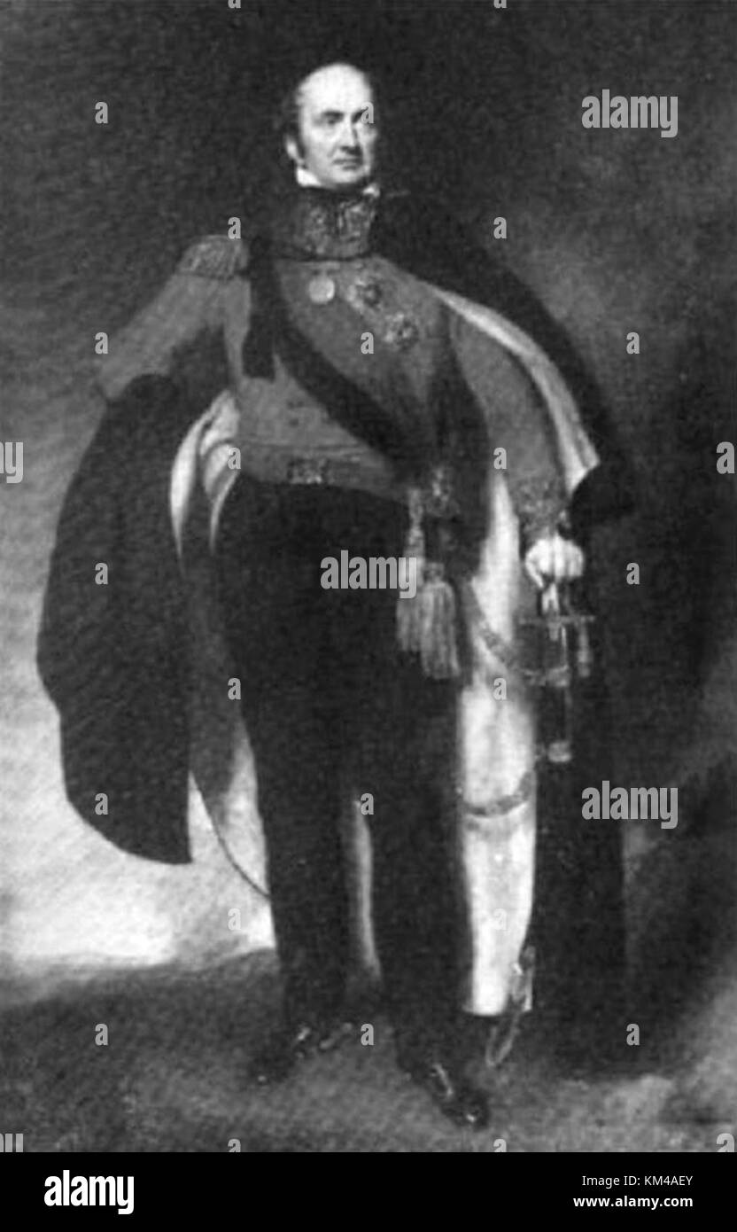 John Malcolm, major-General Sir John Malcolm, schottische Soldat und East India Company Administrator Stockfoto