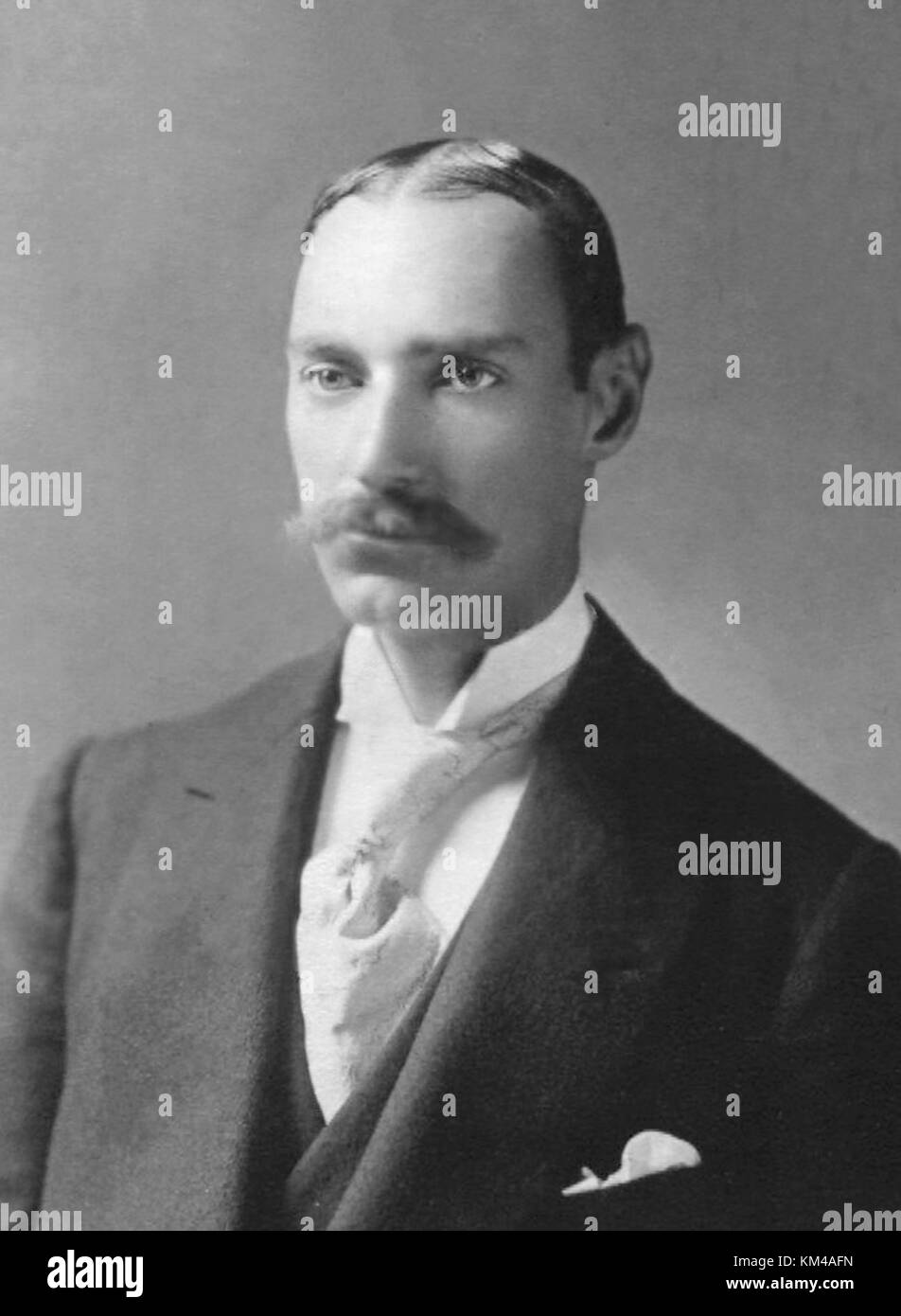 John Jacob Astor IV "Jack", John Astor, Amerikanischer Geschäftsmann, der in der Versenkung der RMS Titanic gestorben Stockfoto