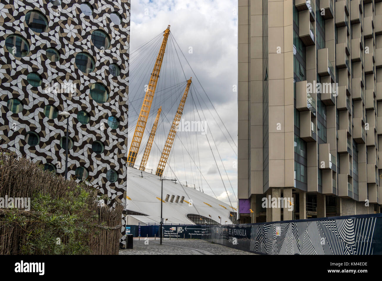 Die O2 Arena, North Greenwich, London, Vereinigtes Königreich Stockfoto