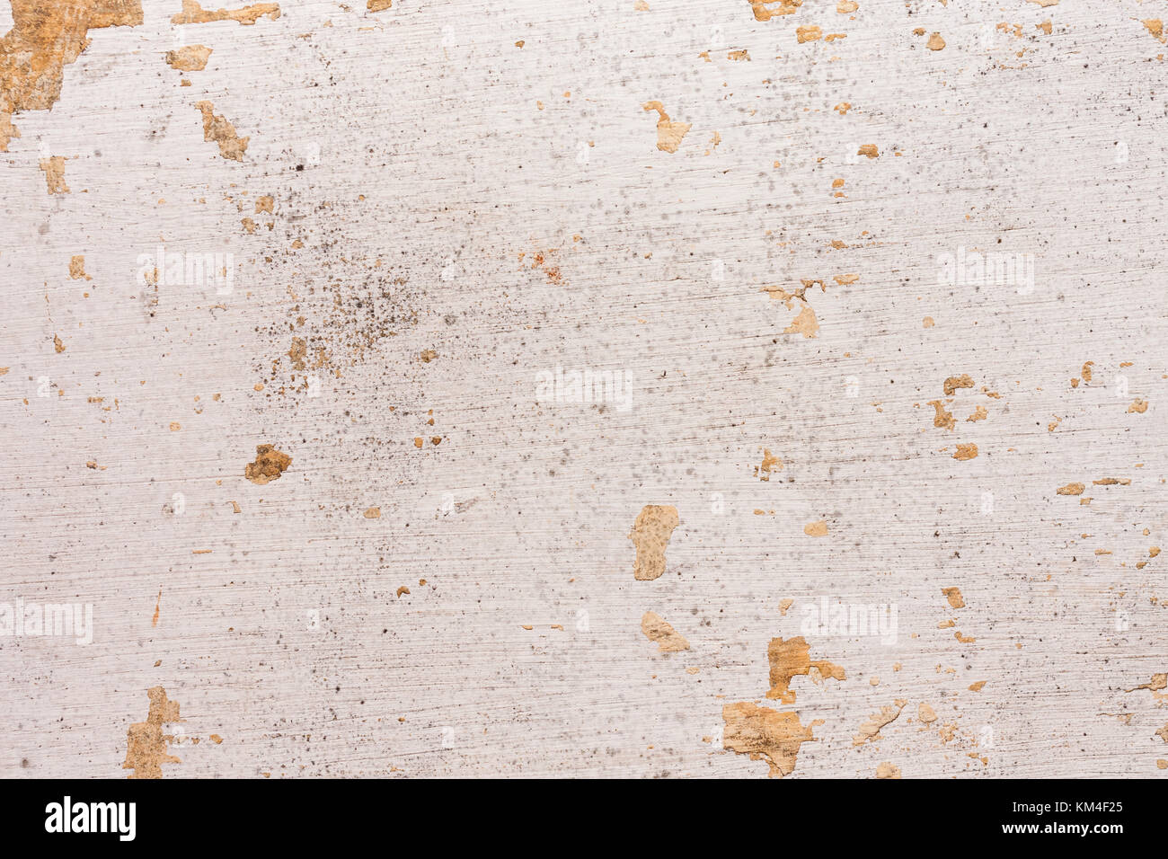 Abgeplatzte Farbe auf alte Mauer Hintergrund - Alte Zement verputzte Wand, dass die Farbe abgeplatzt ist. Stockfoto