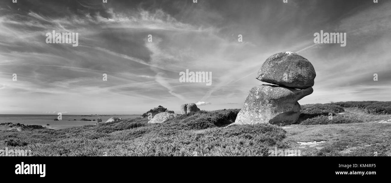 Die Devils Punch Bowl, die hl. Agnes, die Scilly-inseln, Cornwall, Großbritannien Stockfoto