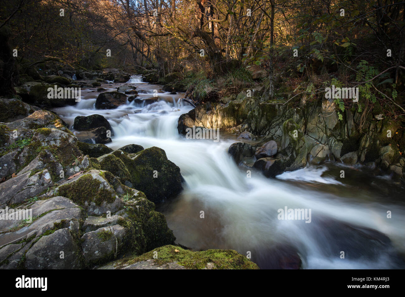 Hohe Kraft, Aria Force Lake District in Großbritannien Stockfoto