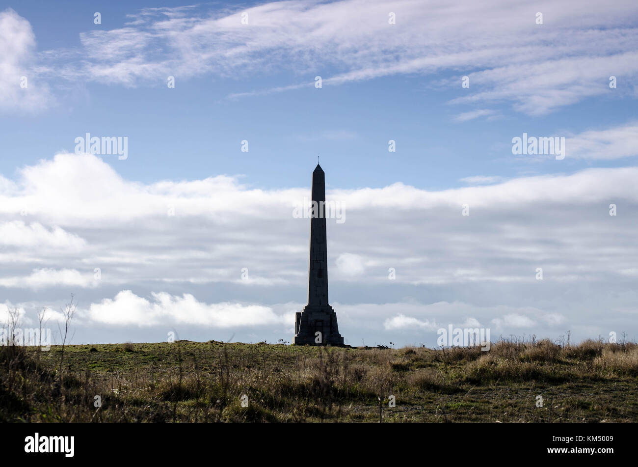 Cape Blanc Nez Obelisk Stockfoto